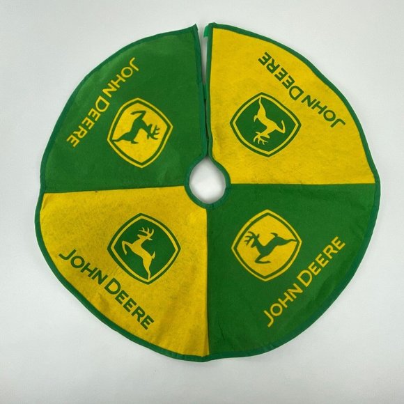John Deere Holiday John Deere Christmas Tabletop Tree Skirt 24